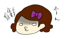 Ribbon-chan! Full stamp (sticker style) sticker #54918