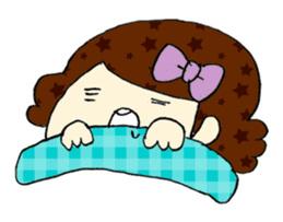 Ribbon-chan! Full stamp (sticker style) sticker #54922