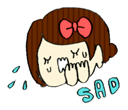 Ribbon-chan! Full stamp (sticker style) sticker #54930