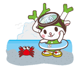 Fukkachan Fukayacity image character sticker #55114