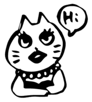 Expressive Cats sticker #55809
