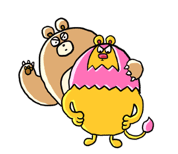 Zoo Attack!! with Asu sticker #55980