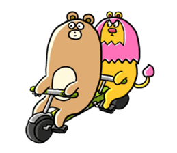 Zoo Attack!! with Asu sticker #55982