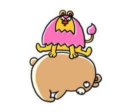 Zoo Attack!! with Asu sticker #55984