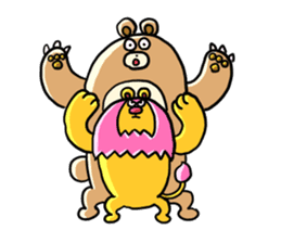 Zoo Attack!! with Asu sticker #55985