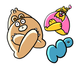 Zoo Attack!! with Asu sticker #56008