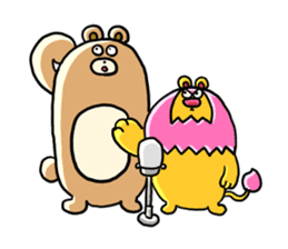 Zoo Attack!! with Asu sticker #56009