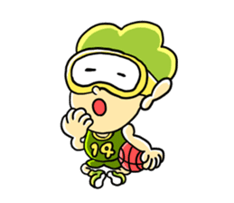 Green Stones sticker #56379