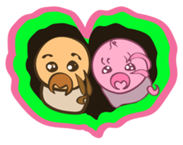 Kuwa and Kabuu sticker #56491