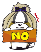 Shih Tzu Stamp sticker #56579