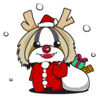 Shih Tzu Stamp sticker #56589