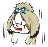 Shih Tzu Stamp sticker #56600
