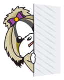 Shih Tzu Stamp sticker #56603