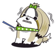 Shih Tzu Stamp sticker #56608