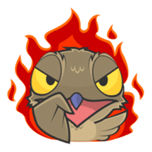 LOVELY POTOO sticker #56618