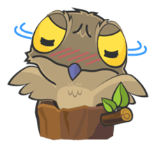 LOVELY POTOO sticker #56619