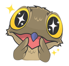 LOVELY POTOO sticker #56620
