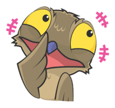 LOVELY POTOO sticker #56621