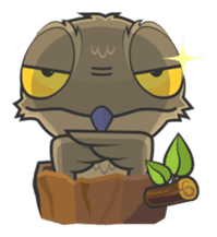 LOVELY POTOO sticker #56623