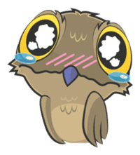 LOVELY POTOO sticker #56625