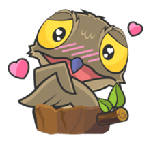LOVELY POTOO sticker #56627