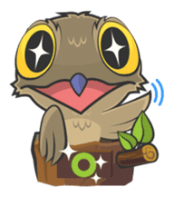 LOVELY POTOO sticker #56631
