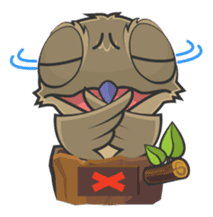 LOVELY POTOO sticker #56632