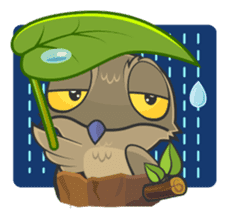 LOVELY POTOO sticker #56634