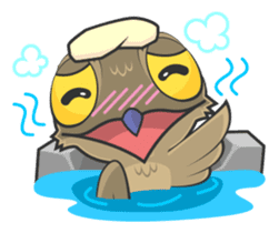 LOVELY POTOO sticker #56635