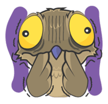 LOVELY POTOO sticker #56639
