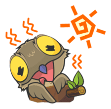 LOVELY POTOO sticker #56640