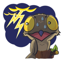 LOVELY POTOO sticker #56641