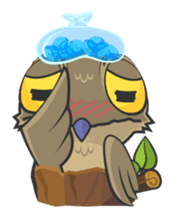 LOVELY POTOO sticker #56646