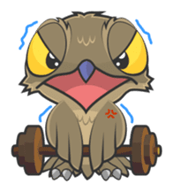 LOVELY POTOO sticker #56651