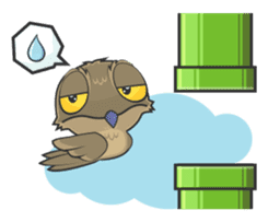 LOVELY POTOO sticker #56652