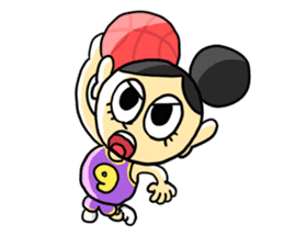 Triple Crutch sticker #56666