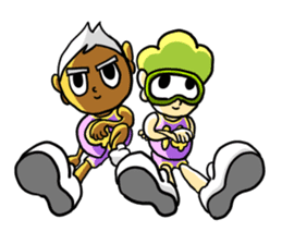 Triple Crutch sticker #56673