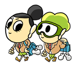 Triple Crutch sticker #56678