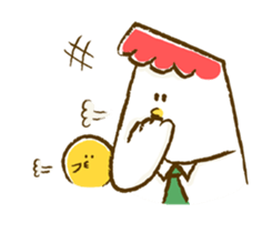 Mr.Yururi & friends sticker #56832