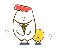 Mr.Yururi & friends sticker #56833