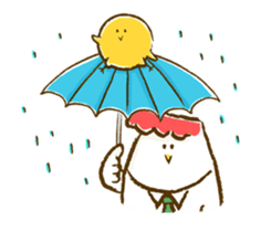 Mr.Yururi & friends sticker #56837