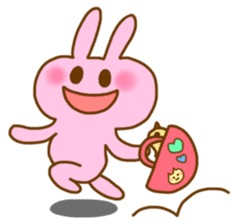 Pleasant friends with "Pyokotan" sticker #57003