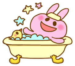 Pleasant friends with "Pyokotan" sticker #57008