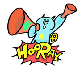 KAWAII NEZI CAT STAMP (English Version) sticker #57057