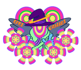 KAWAII NEZI CAT STAMP (English Version) sticker #57092