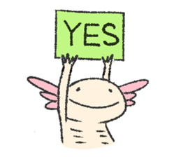 We are Axolotl "Upa-san" sticker #57219