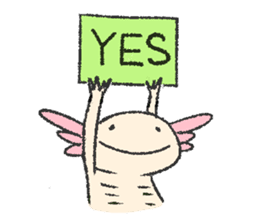 We are Axolotl "Upa-san" sticker #57219