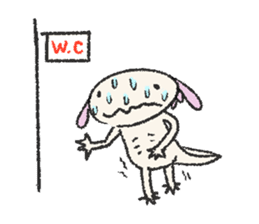 We are Axolotl "Upa-san" sticker #57229