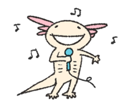We are Axolotl "Upa-san" sticker #57244