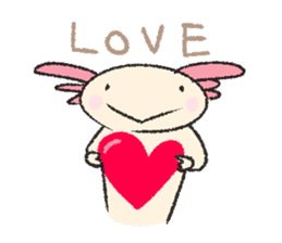 We are Axolotl "Upa-san" sticker #57247